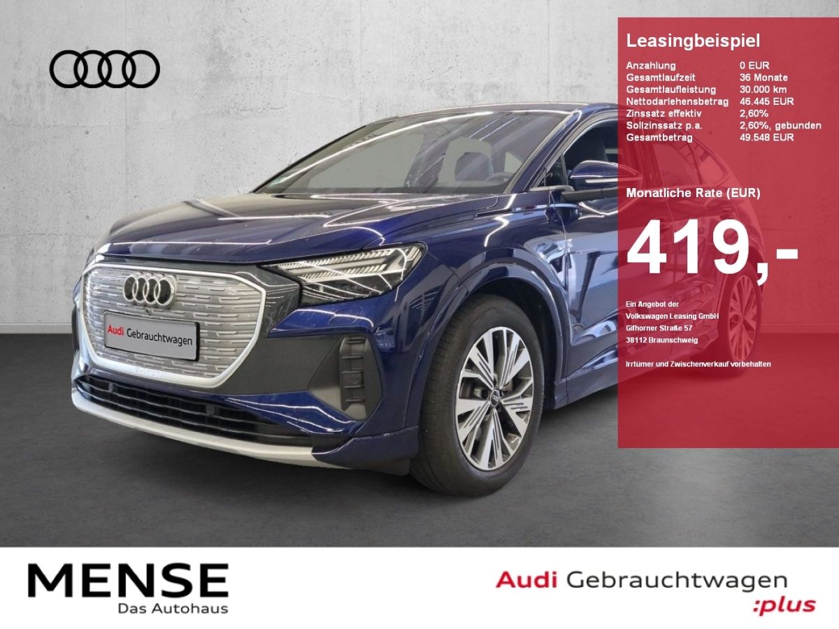 Audi Q4 Sportback e-tron 45 quattro |AHK|Matrix|Navi