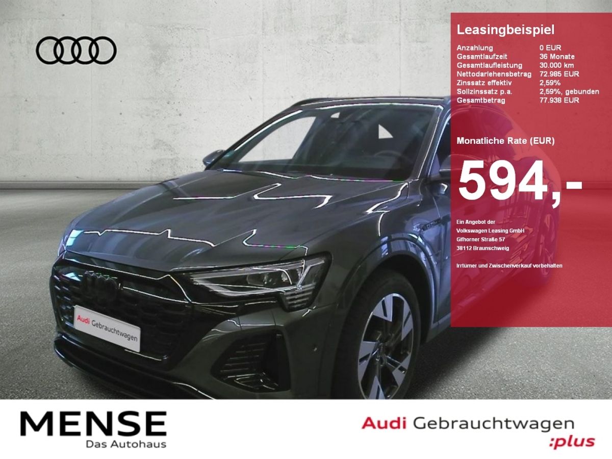 Audi Q8 e-tron Sportback 55 quattro S line |AHK|Luft