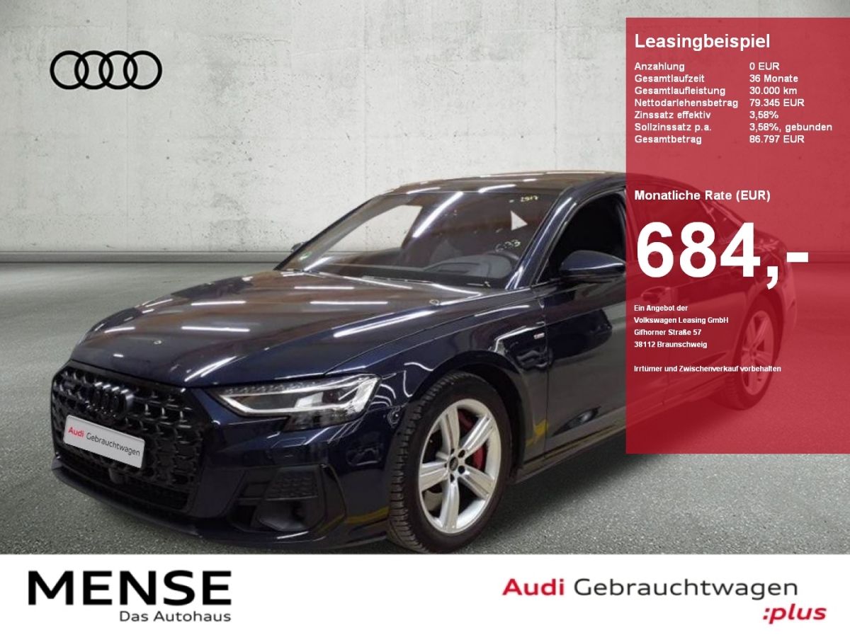 Audi A8 60 TFSI e quattro S-Line |Matrix|Luft|Pano|LM