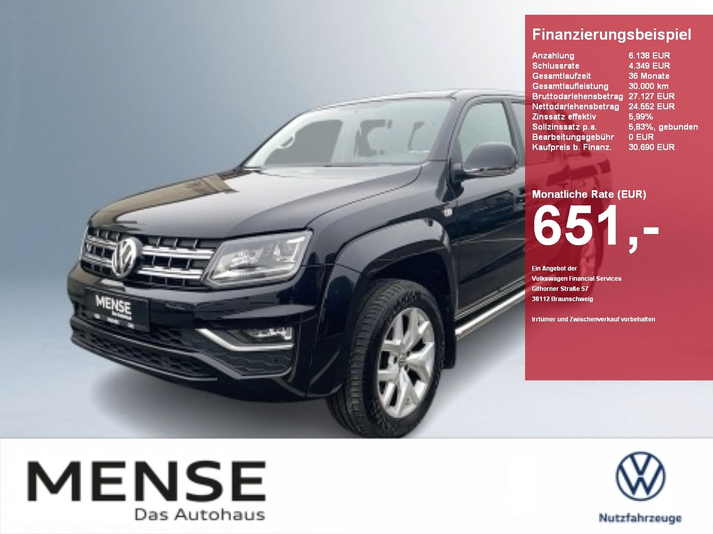 Volkswagen Amarok Highline DoubleCab 4Motion 3.0 TDI |AHK