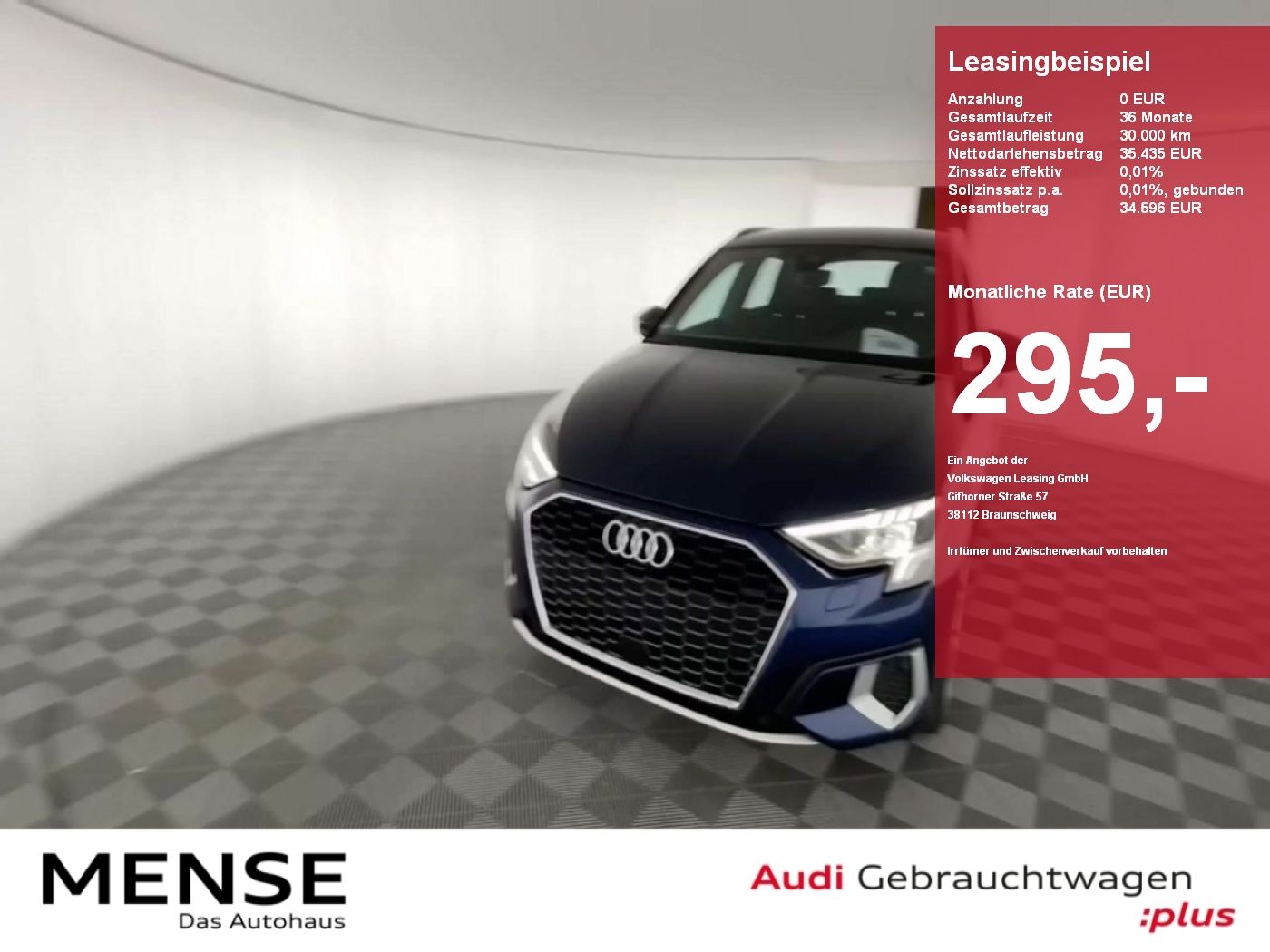 Audi A3 Sportback 40 TFSI e S tronic advanced |FLA