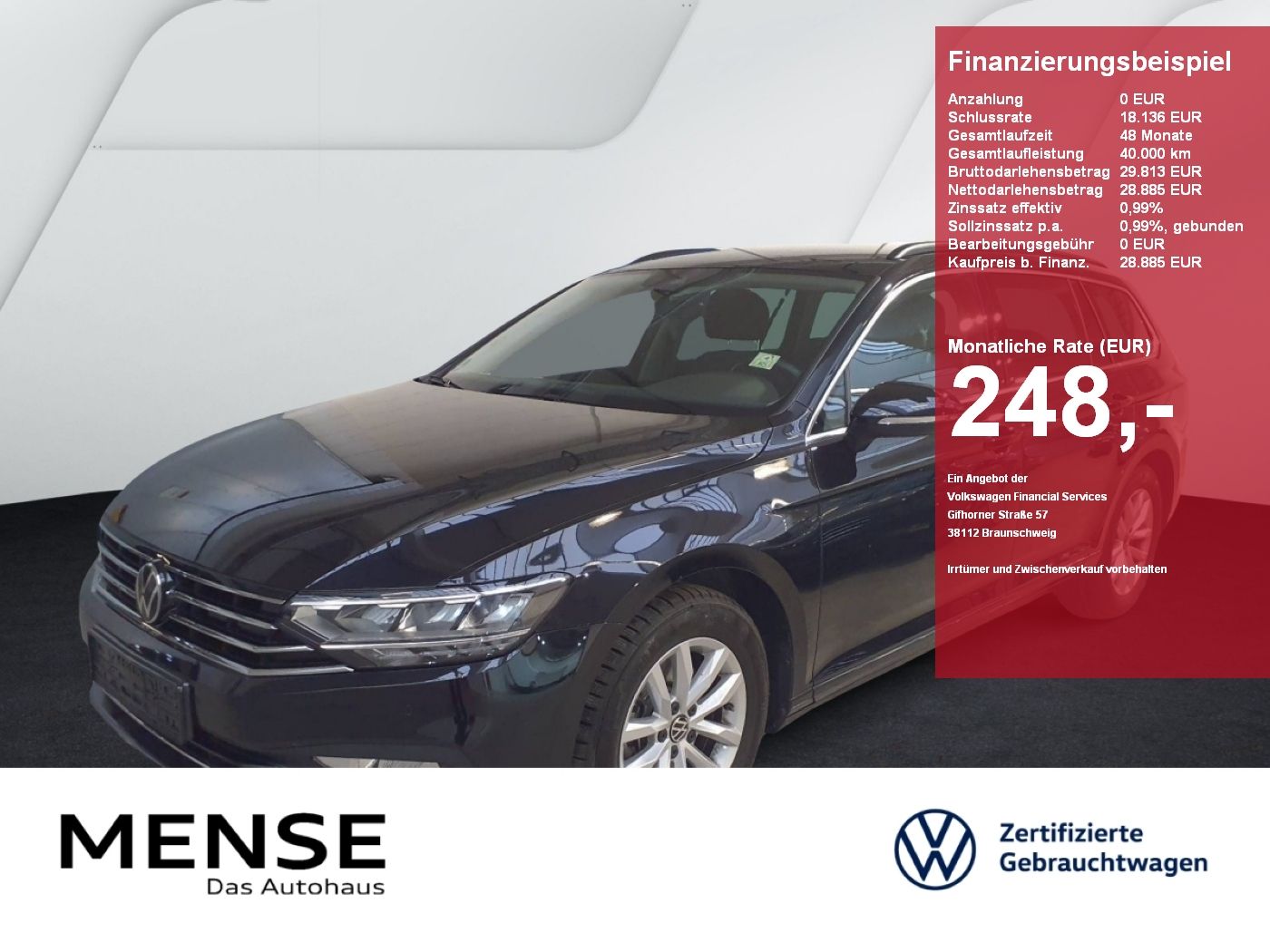 Volkswagen Passat Variant 1.5TSI DSG Business |CarPlay|LM