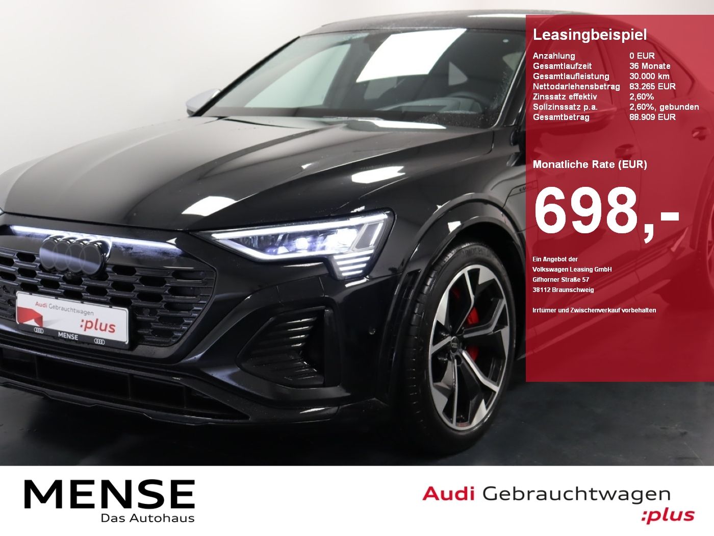 Audi SQ8 Sportback e-tron |AHK|Luft|Matrix|Standhzg