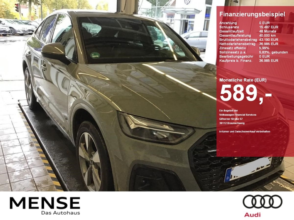 Audi Q5 Sportback 50 TFSI e quattro S tronic S line