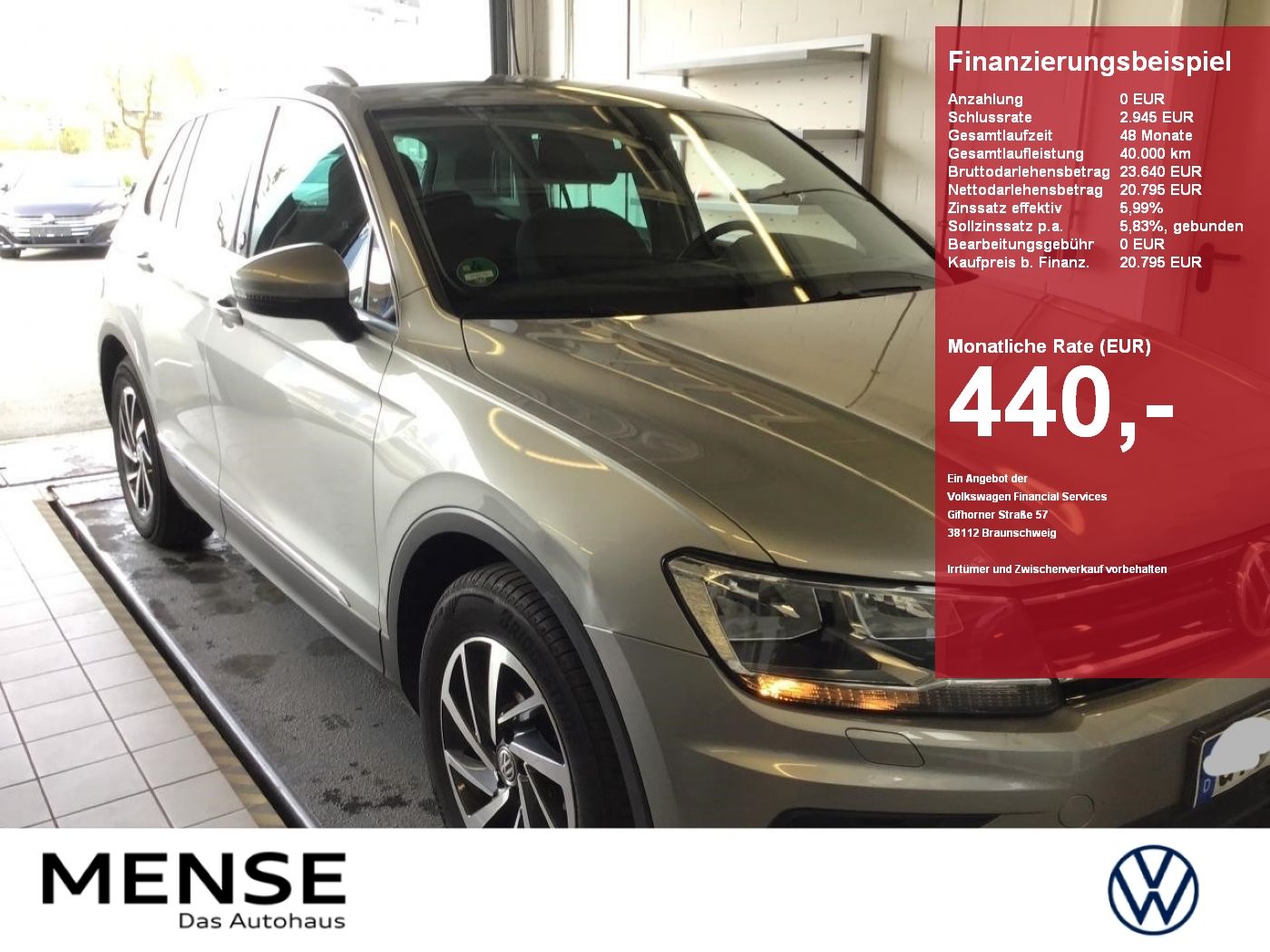 Volkswagen Tiguan 1.4 TSI DSG SOUND |AHK|ACC|CarPlay|LM