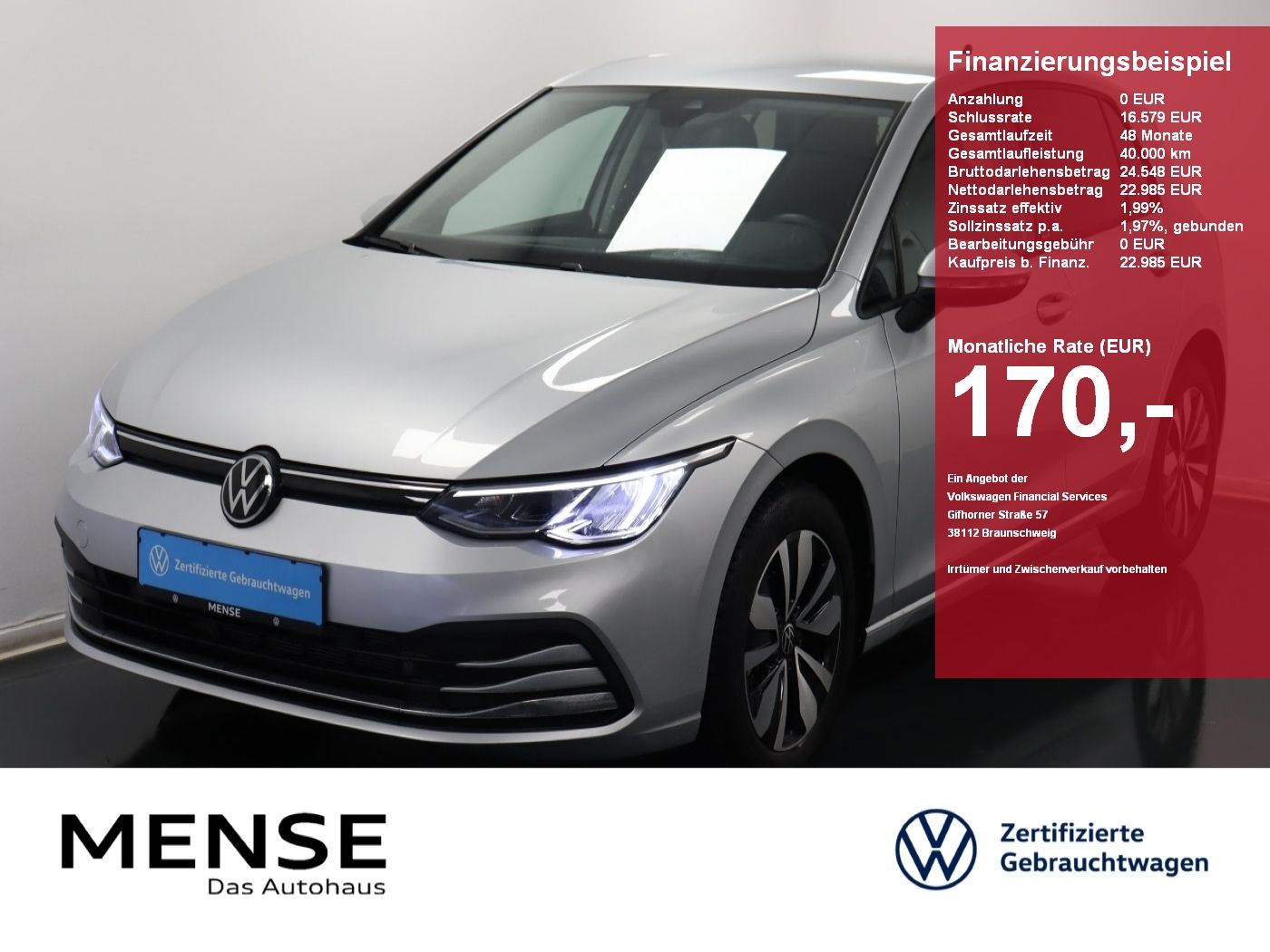 Volkswagen Golf VIII 1.0 TSI Life Move |AHK|FLA|LED|CarPlay