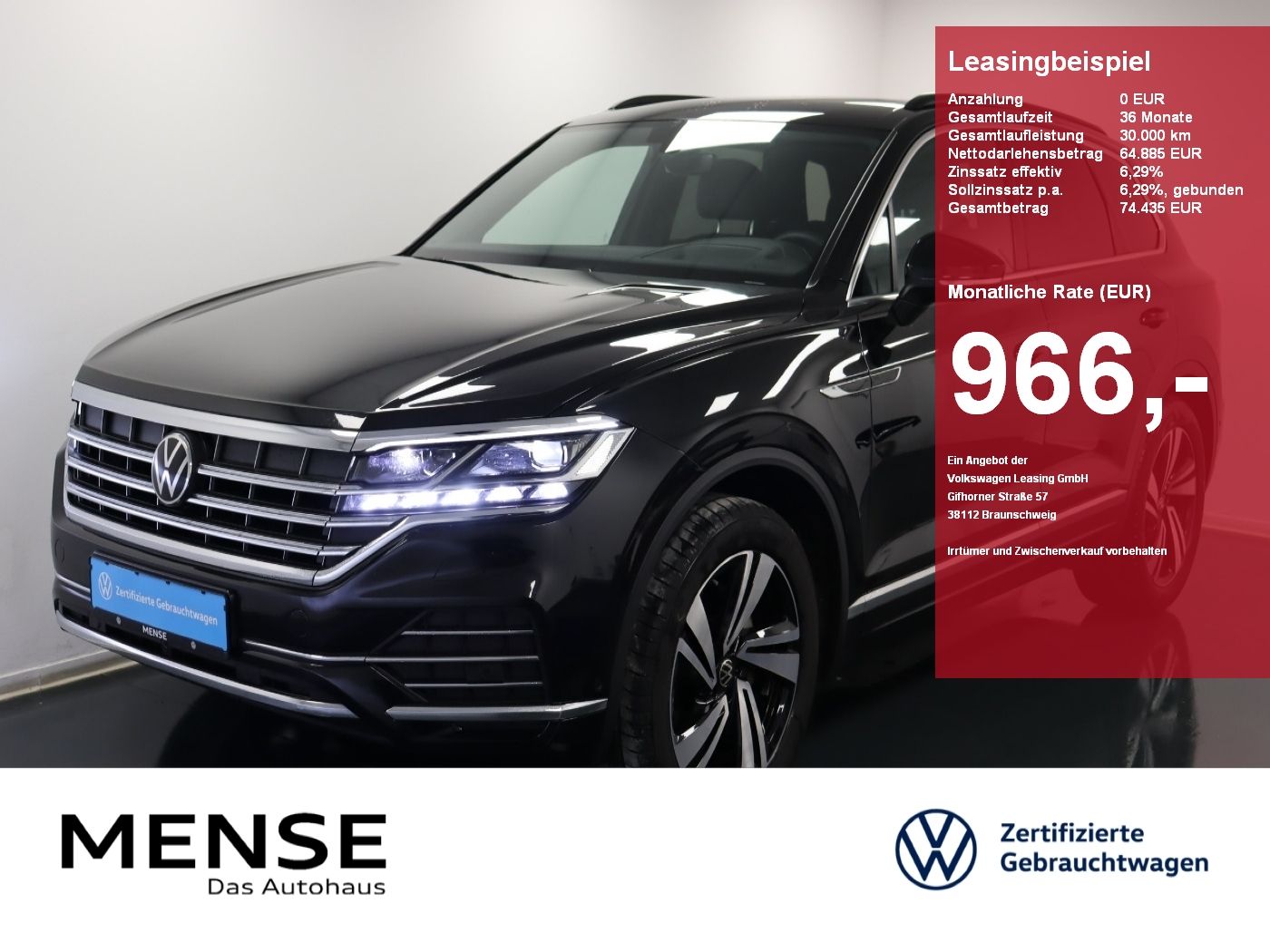 Volkswagen Touareg 3.0 TDI 4-motion tiptronic Elegance |AHK